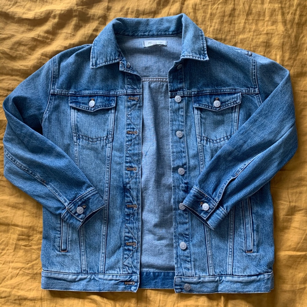 Madewell oversized denim jacket